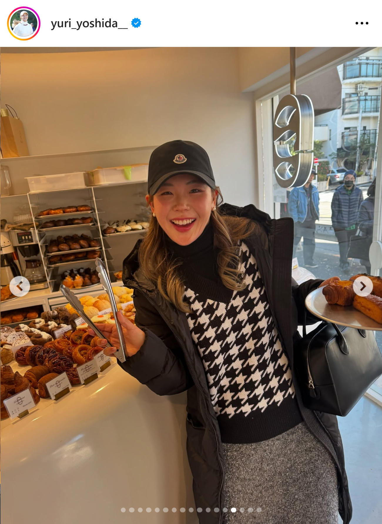 吉田優利のインスタグラムから