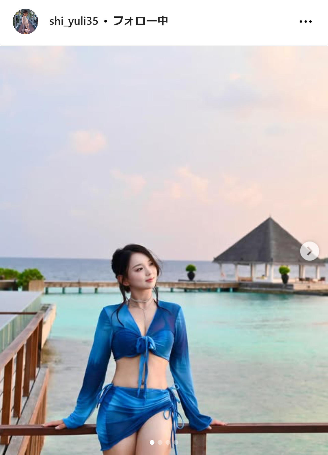 セキ・ユウリのインスタグラムから