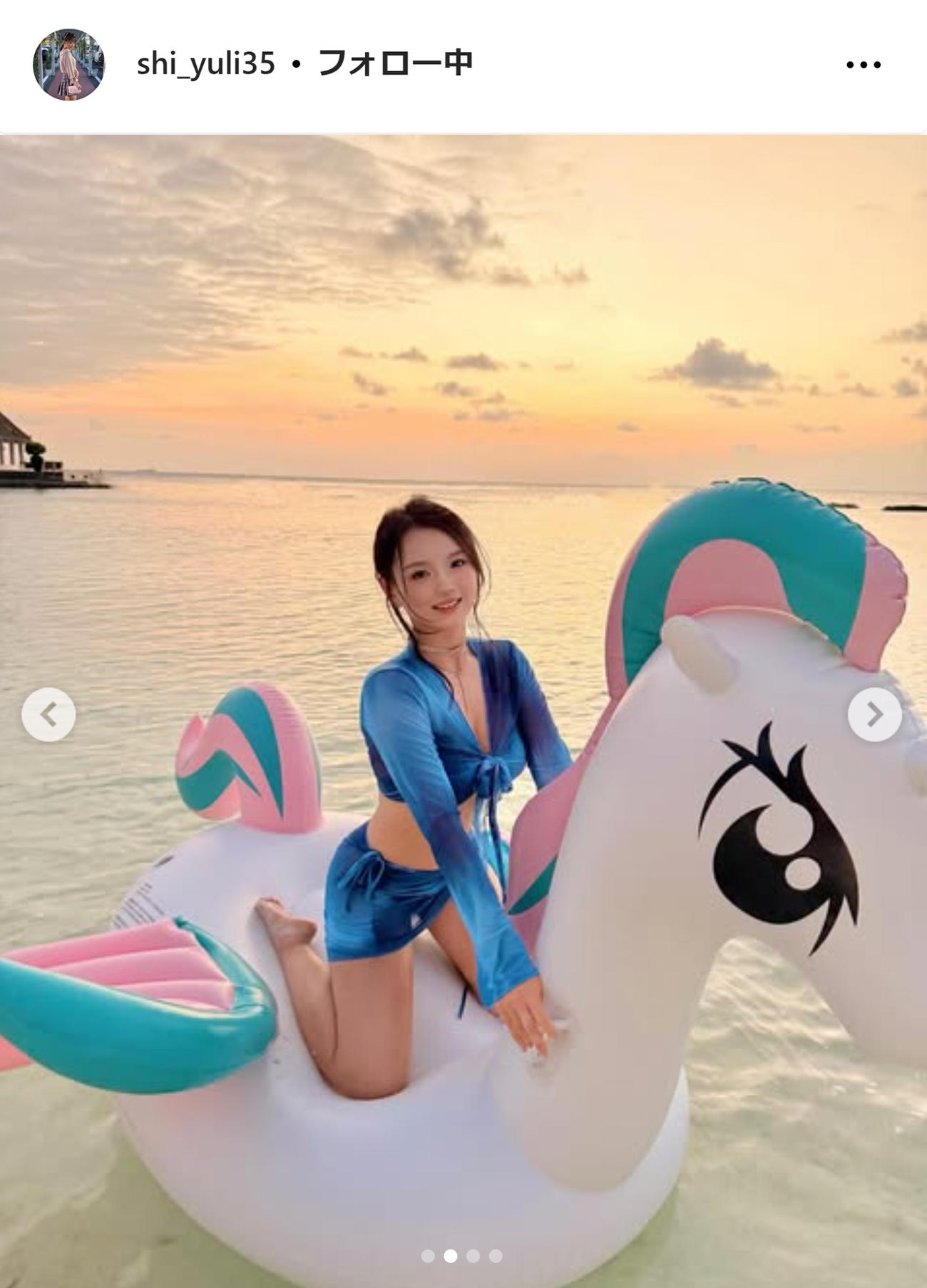 セキ・ユウリのインスタグラムから