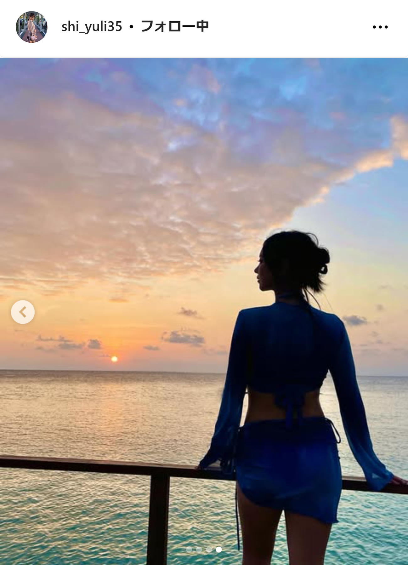 セキ・ユウリのインスタグラムから