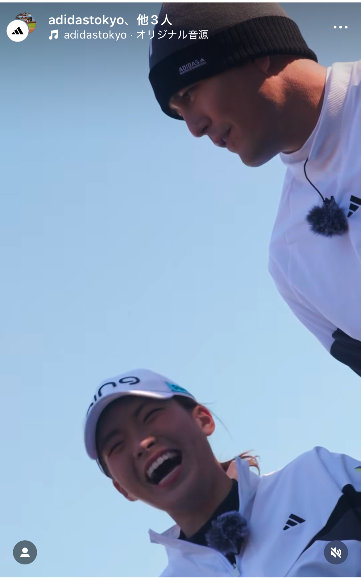 渋野日向子のインスタグラムから