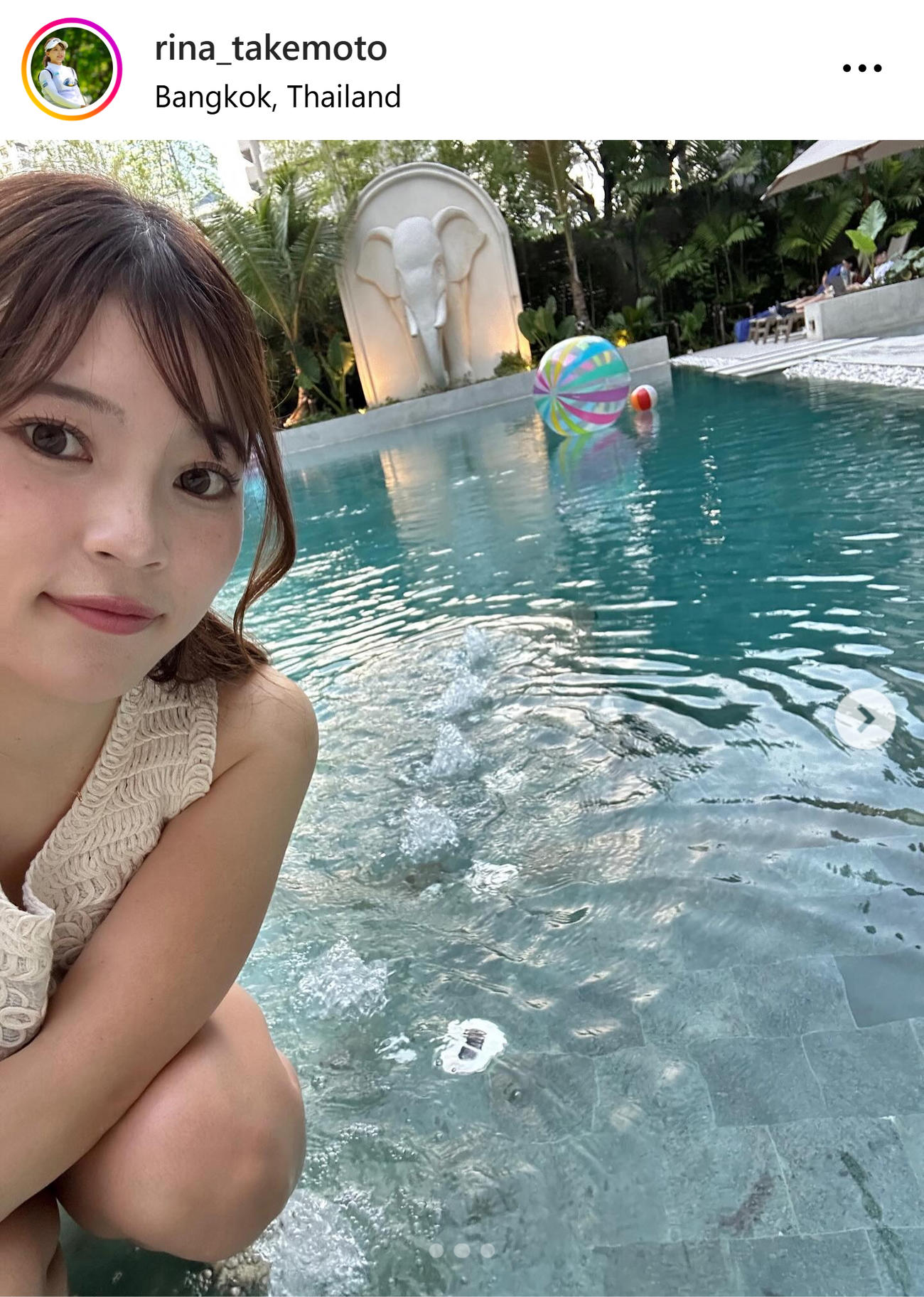 竹本梨奈のインスタグラムから