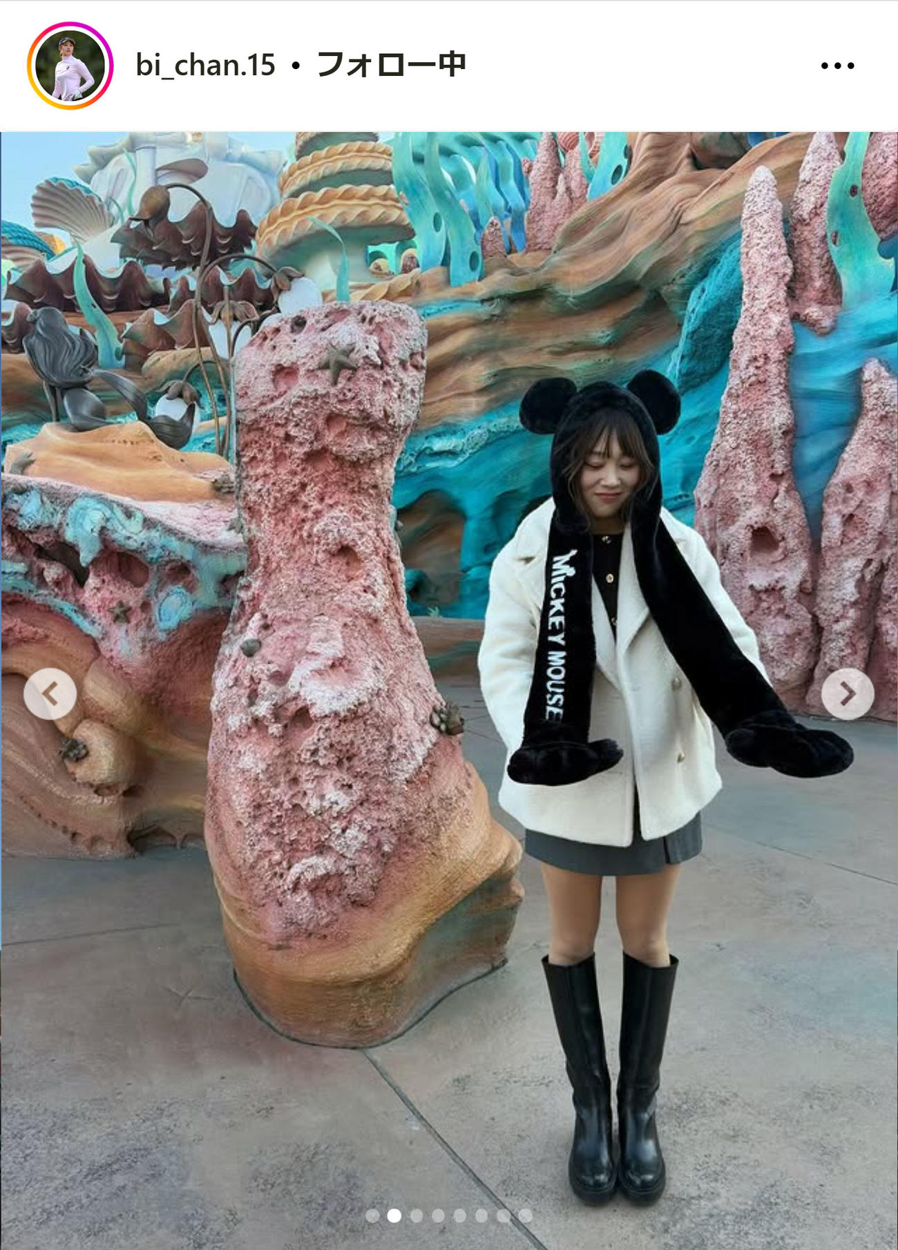 手束雅のインスタグラムから