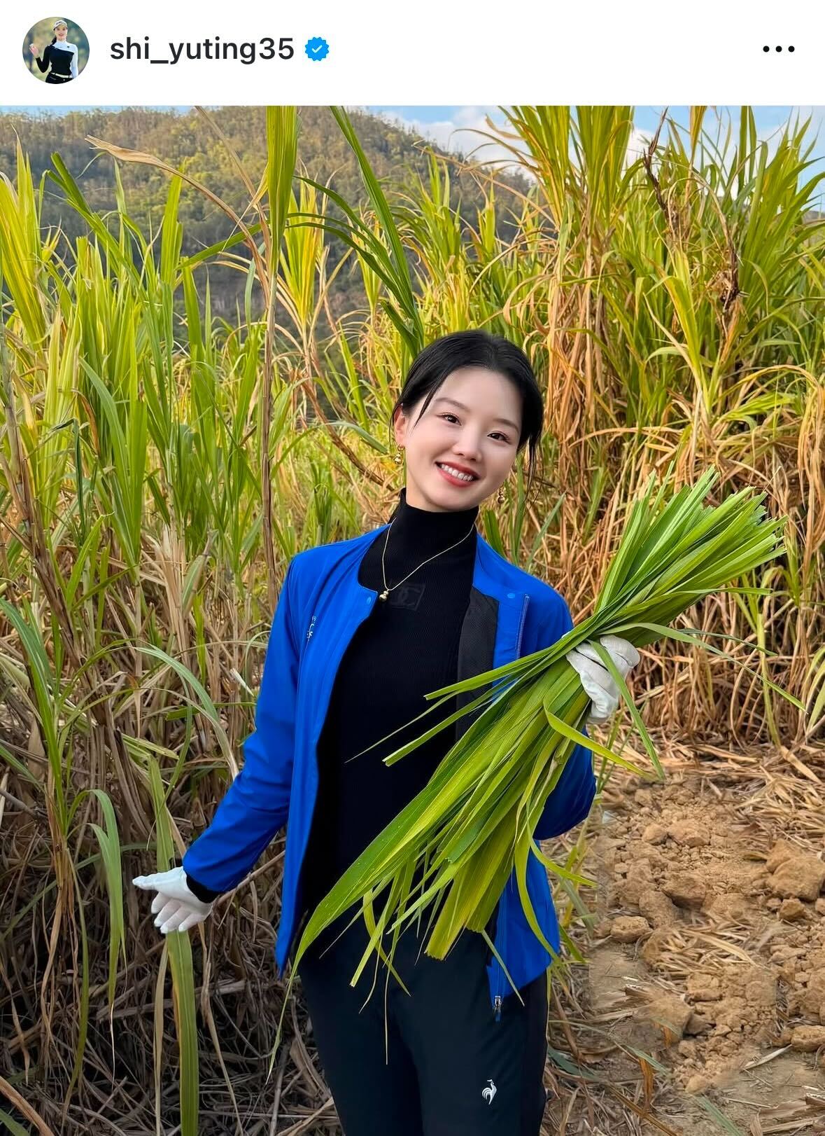 セキ・ユウティンのインスタグラムから