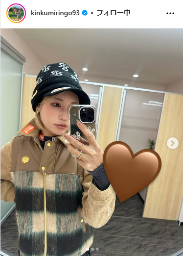 金田久美子のインスタグラムから