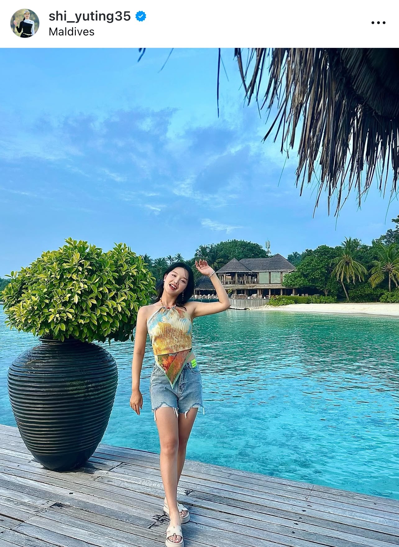 セキ・ユウティンのインスタグラムから