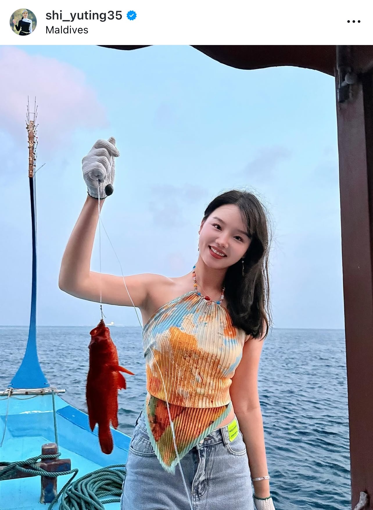 セキ・ユウティンのインスタグラムから