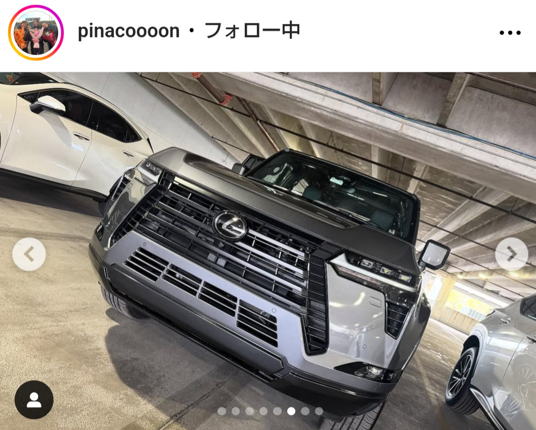 渋野日向子のインスタグラムから