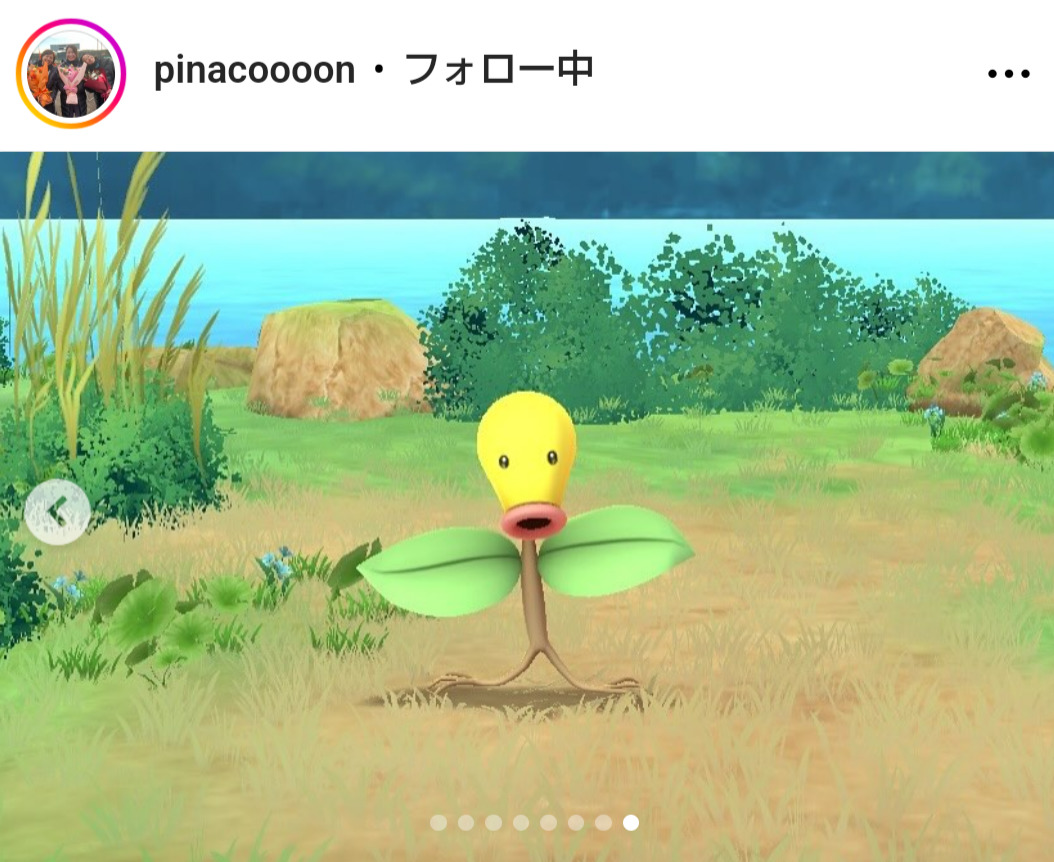 渋野日向子のインスタグラムから