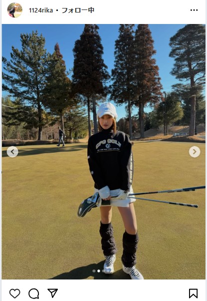 井上莉花のインスタグラムから