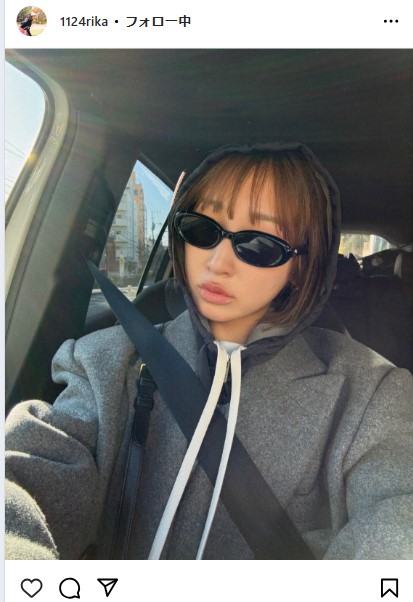 井上莉花のインスタグラムから