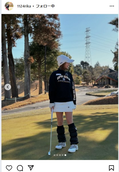 井上莉花のインスタグラムから
