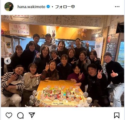 脇元華のインスタグラムから