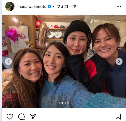 脇元華のインスタグラムから