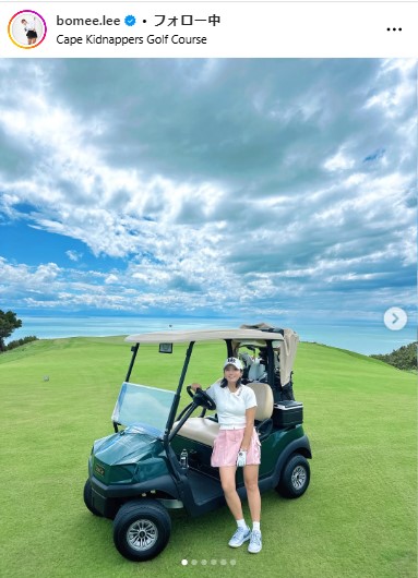 イ・ボミのインスタグラムから