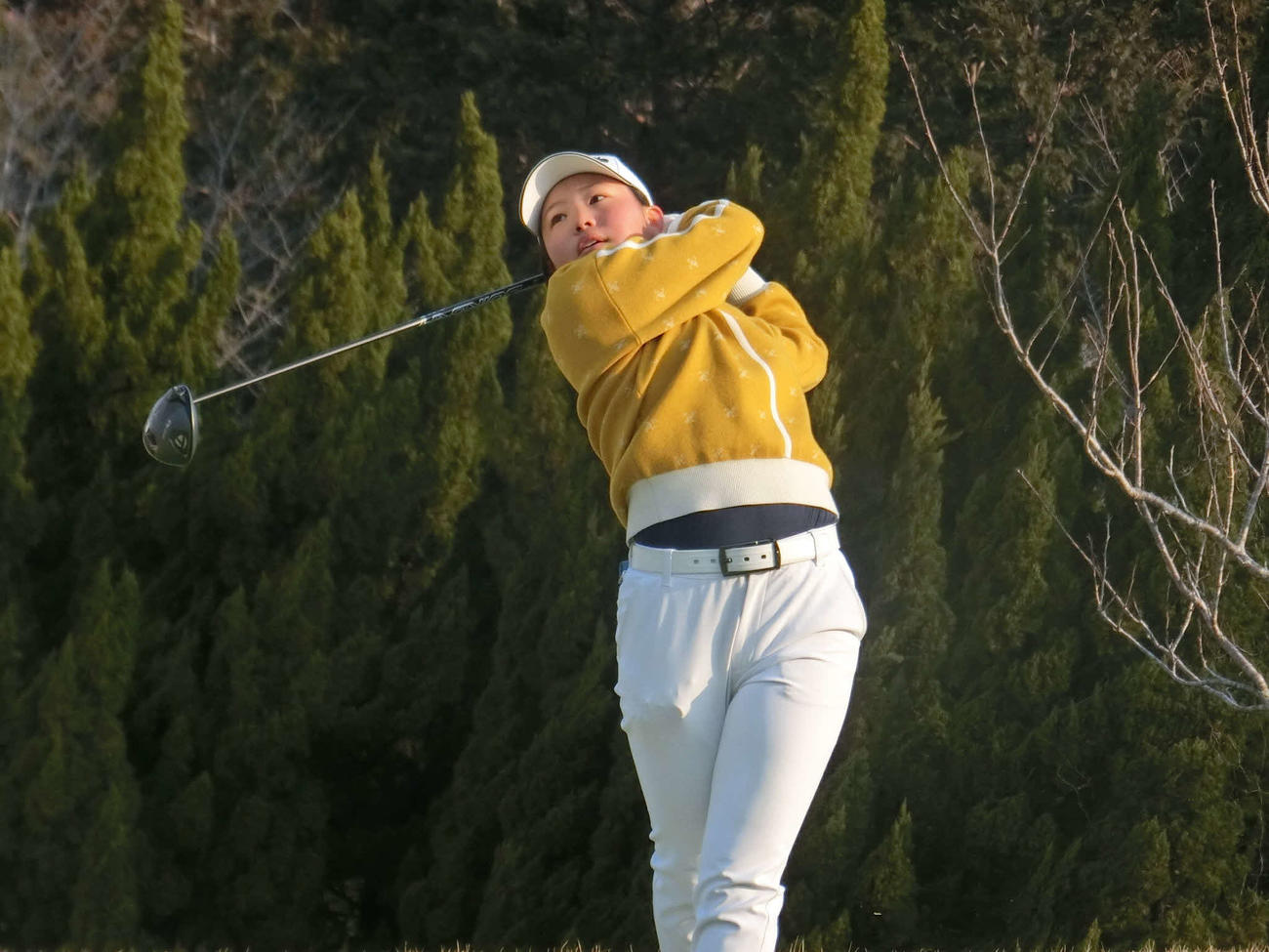 15－18歳の部女子1位の大槻呼幸（C）IJGA
