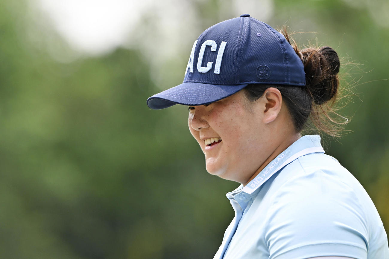 ホンダLPGA最終日　優勝したエンゼル・イン（AP）
