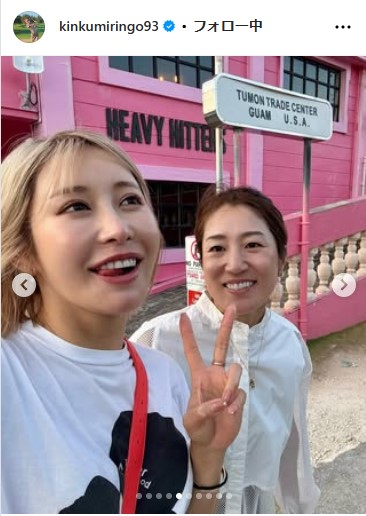 金田久美子のインスタグラムから