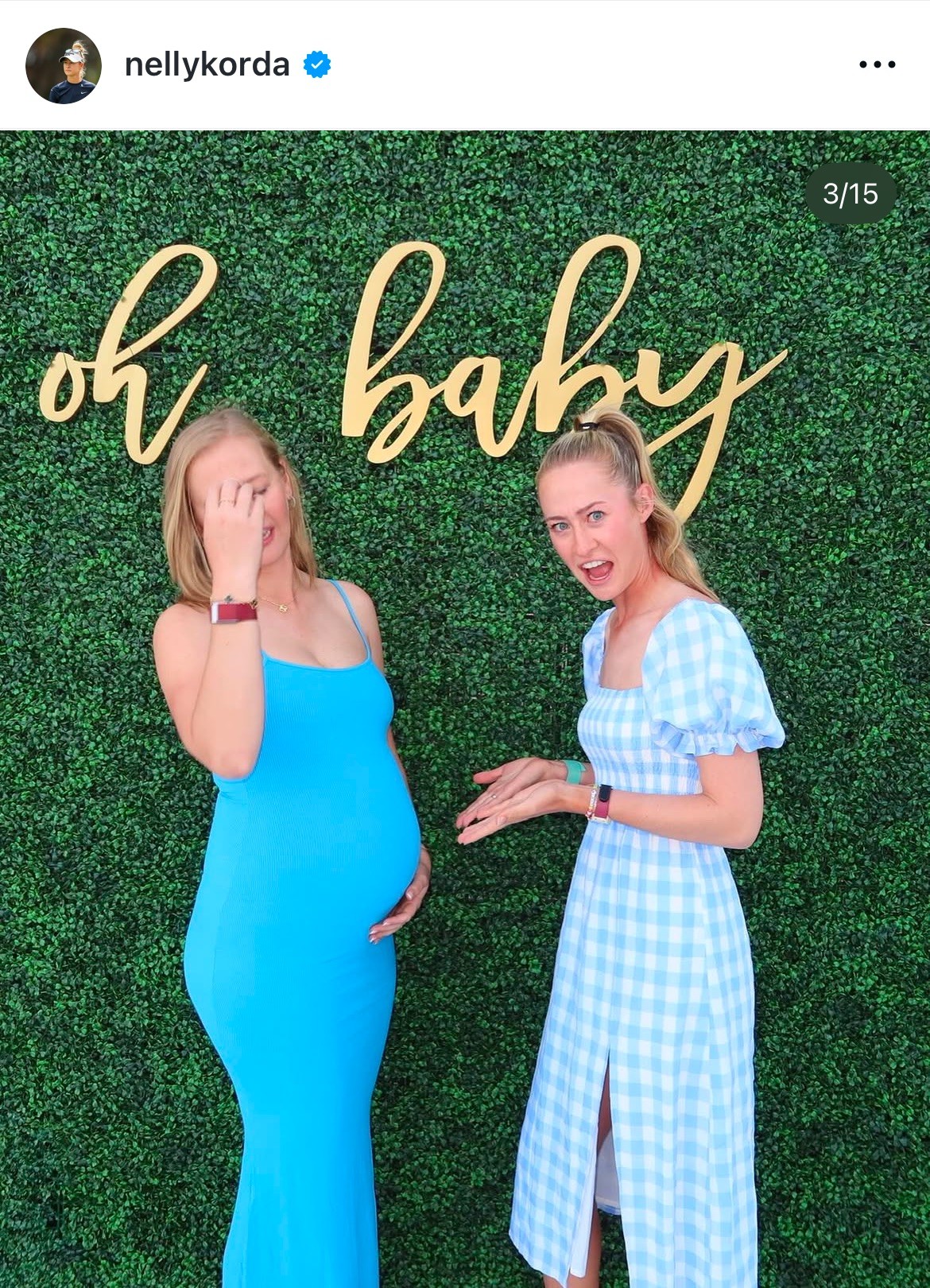 ネリー・コルダのインスタグラムから