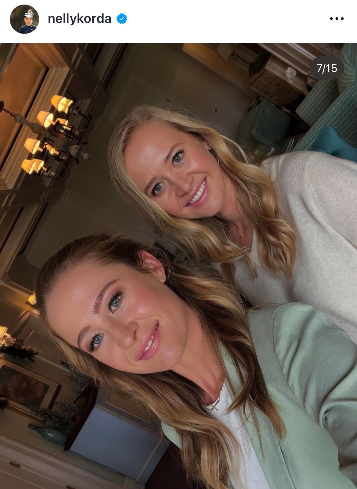 ネリー・コルダのインスタグラムから