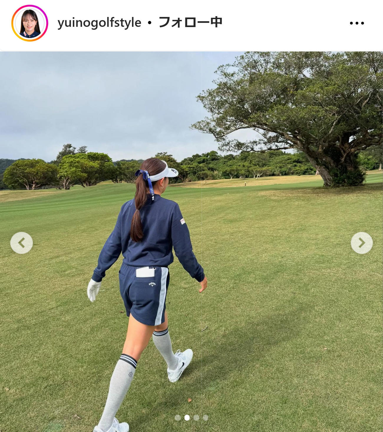 河本結のインスタグラムから