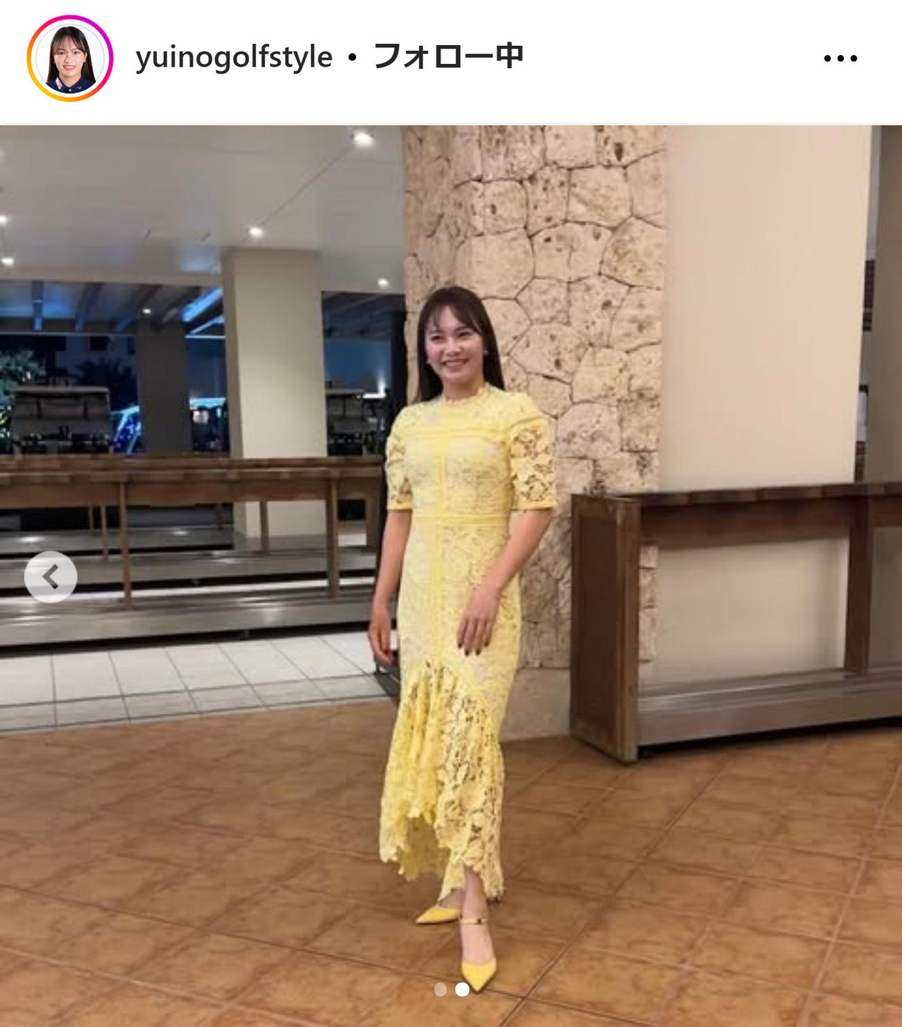 河本結のインスタグラムから