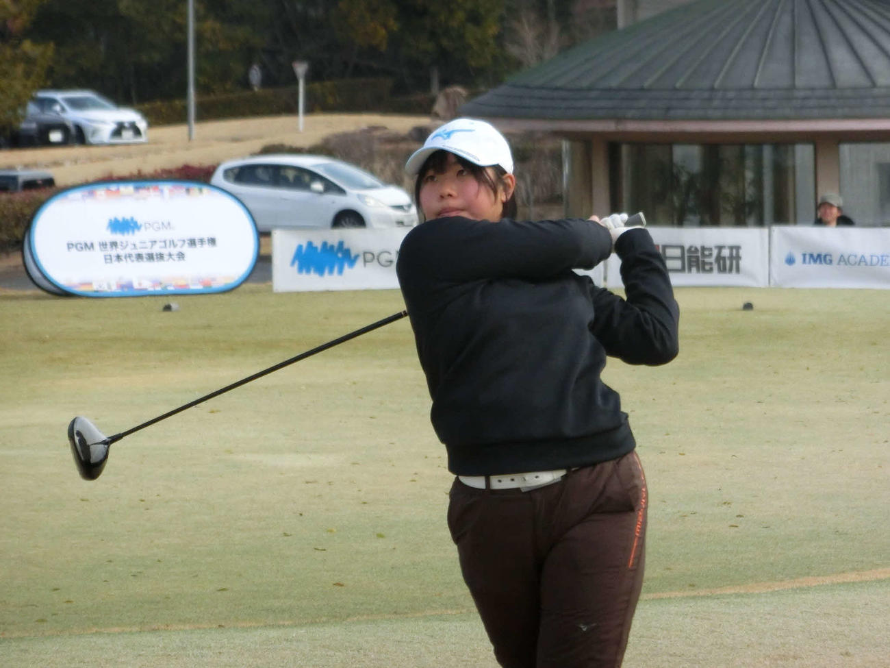 13－14歳の部女子1位の竹田妃菜（C）IJGA