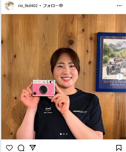 竹田麗央のインスタグラムから