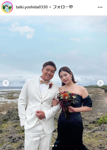 吉田泰基のインスタグラムから