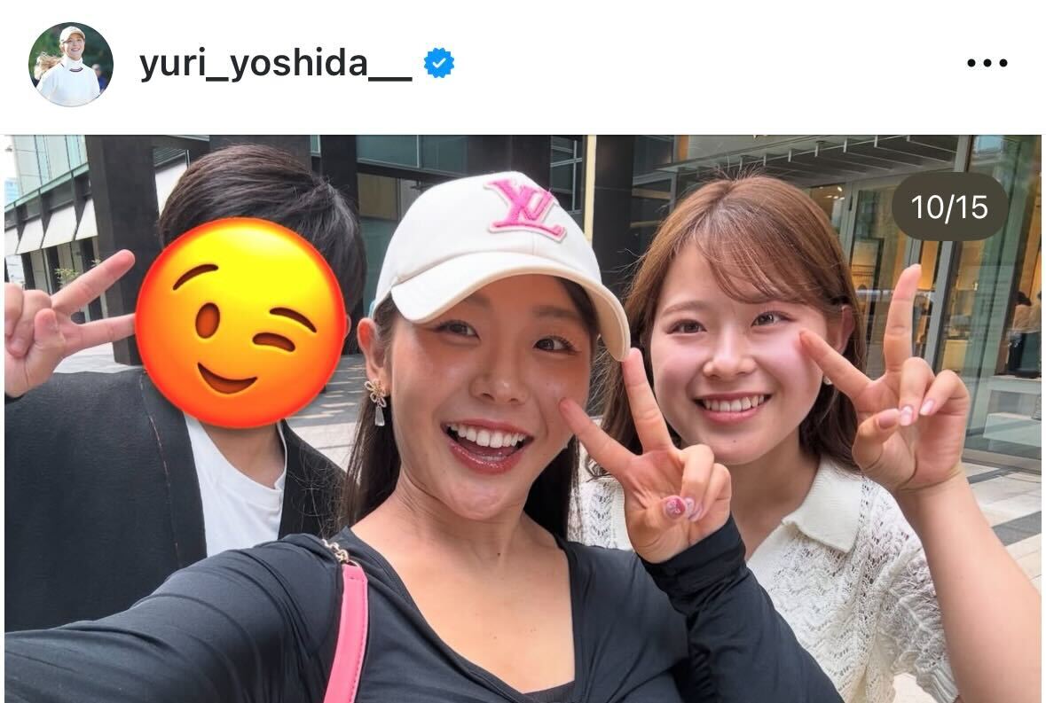 吉田優利のインスタグラムから