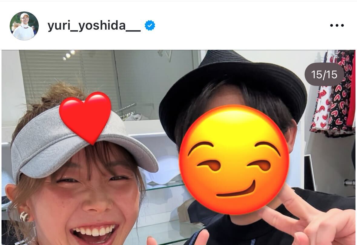 吉田優利のインスタグラムから