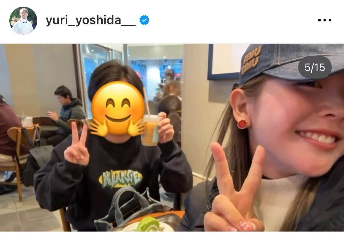吉田優利のインスタグラムから