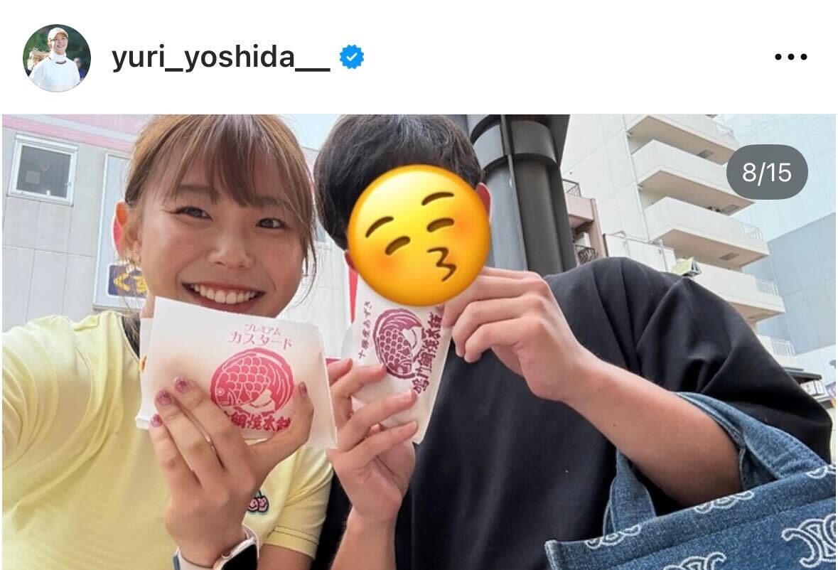 吉田優利のインスタグラムから