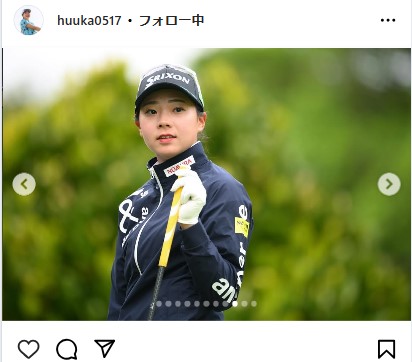 菅楓華のインスタグラムから