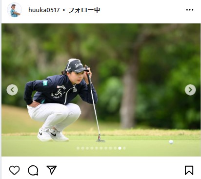 菅楓華のインスタグラムから