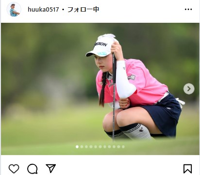 菅楓華のインスタグラムから