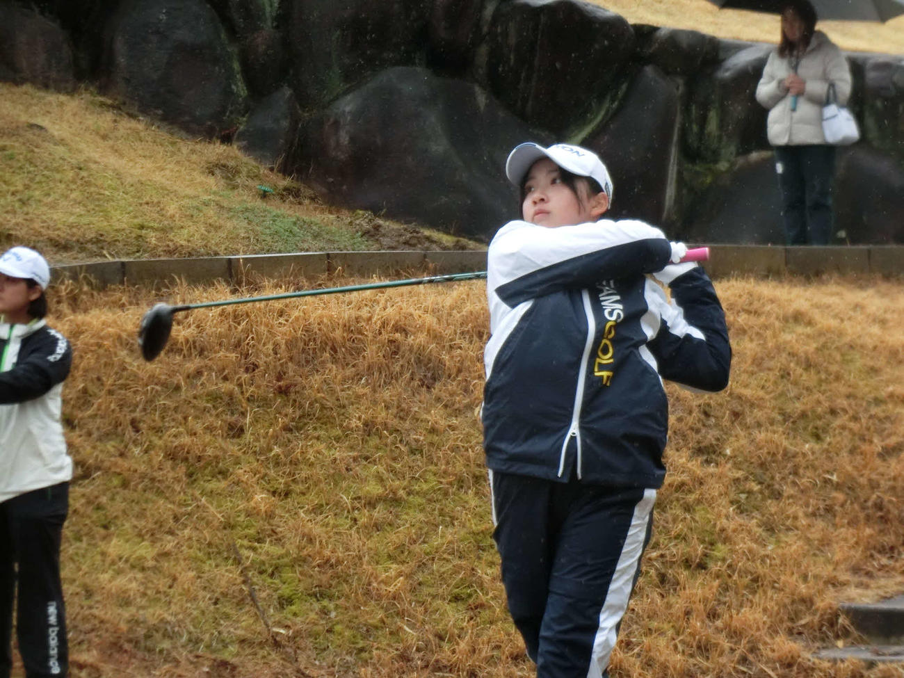 13－14歳の部女子1位の岩永梨花（C）IJGA