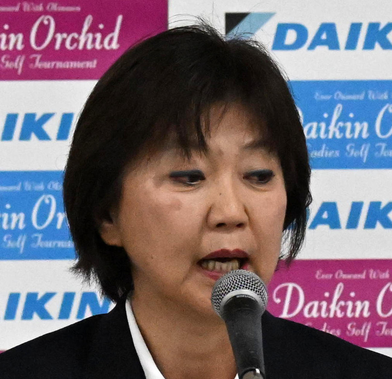 小林浩美日本女子プロゴルフ協会会長（2025年3月5日撮影）