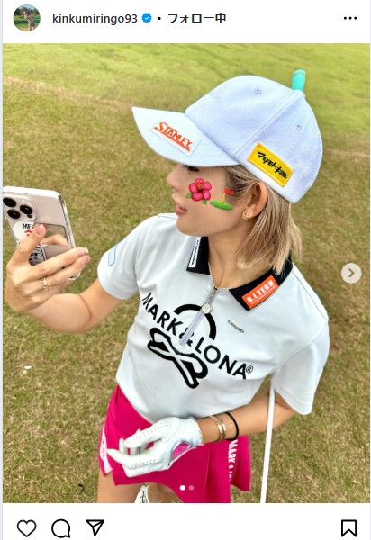金田久美子のインスタグラムから