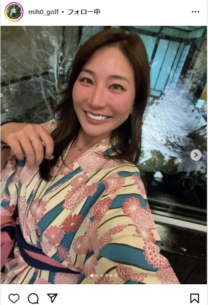 杉山美帆のインスタグラムから