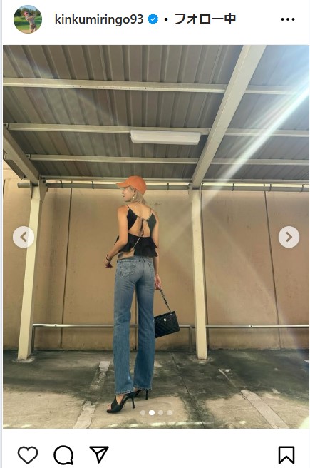 金田久美子のインスタグラムから