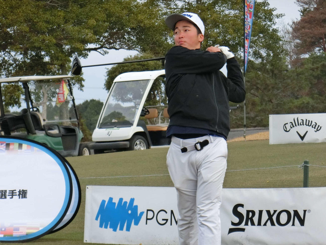 15－18歳の部男子1位の西山陽斗（C）IJGA