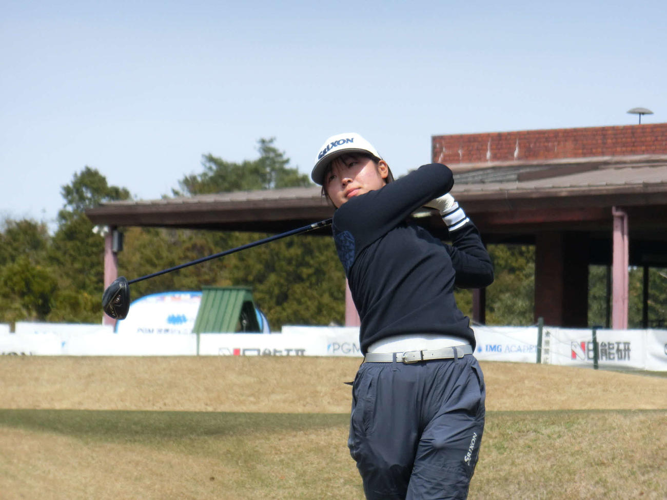 15－18歳の部女子1位の佐藤涼音（C）IJGA