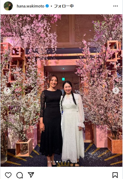 脇元華のインスタグラムから