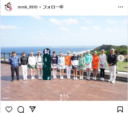 植手桃子のインスタグラムから