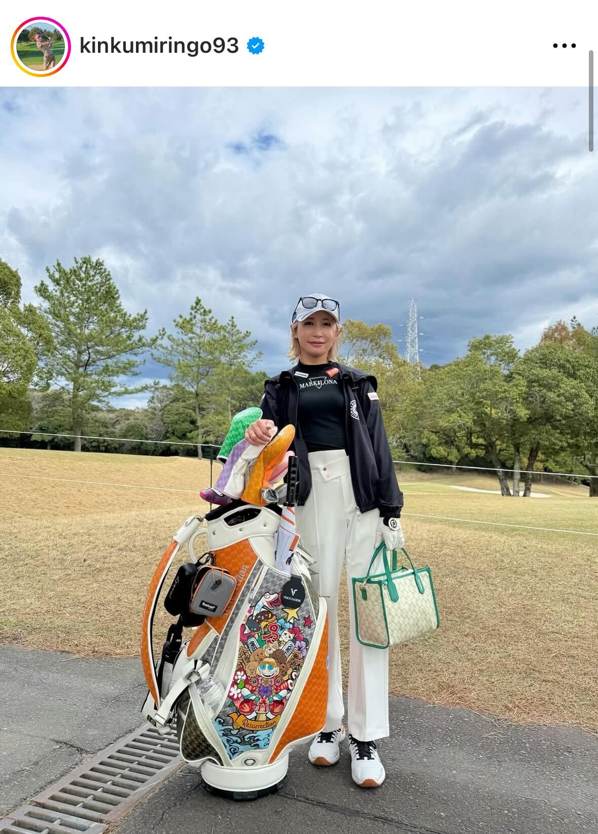 金田久美子のインスタグラムから