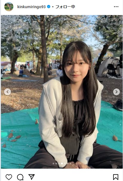 金田久美子のインスタグラムから