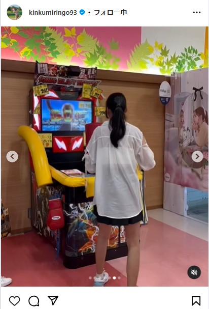 金田久美子のインスタグラムから