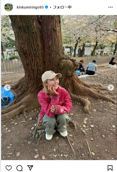 金田久美子のインスタグラムから