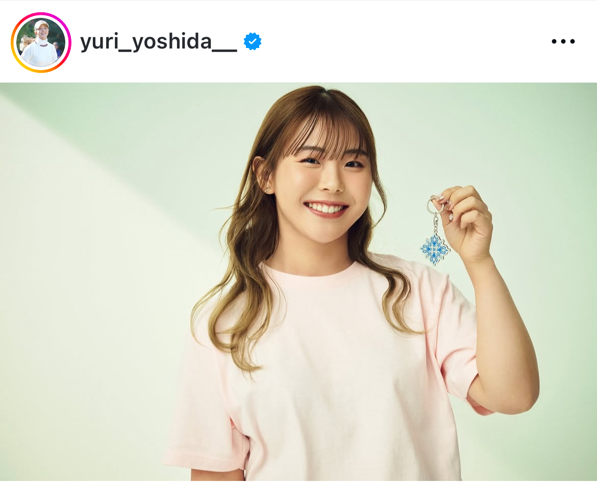 吉田優利のインスタグラムから